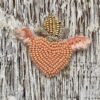 Rock and Love - Broche "L'envolée" rose – Image 4