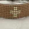 Rock and Love - Bracelet "Love" beige argent – Image 5