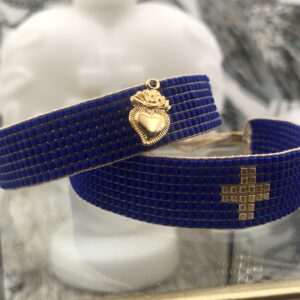 Rock and Love – Bracelet “Espoir” bleu
