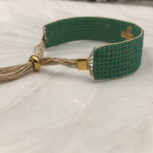 Rock and Love – Bracelet “Love” vert lumineux