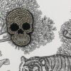 Rock and Love - Broche Skull argent