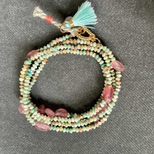 Collier – Bracelet La Charmante Turquoise